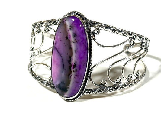 Dendritic Opal Cuff