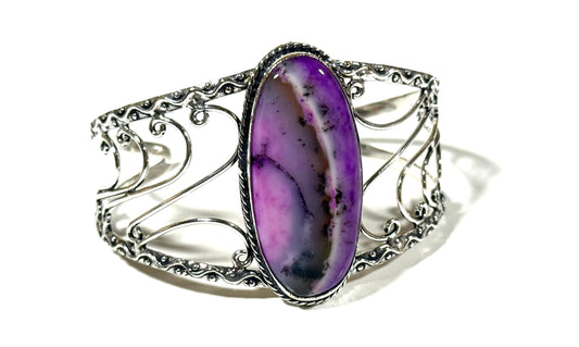 Dendritic Opal Cuff