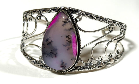 Dendritic Opal Cuff