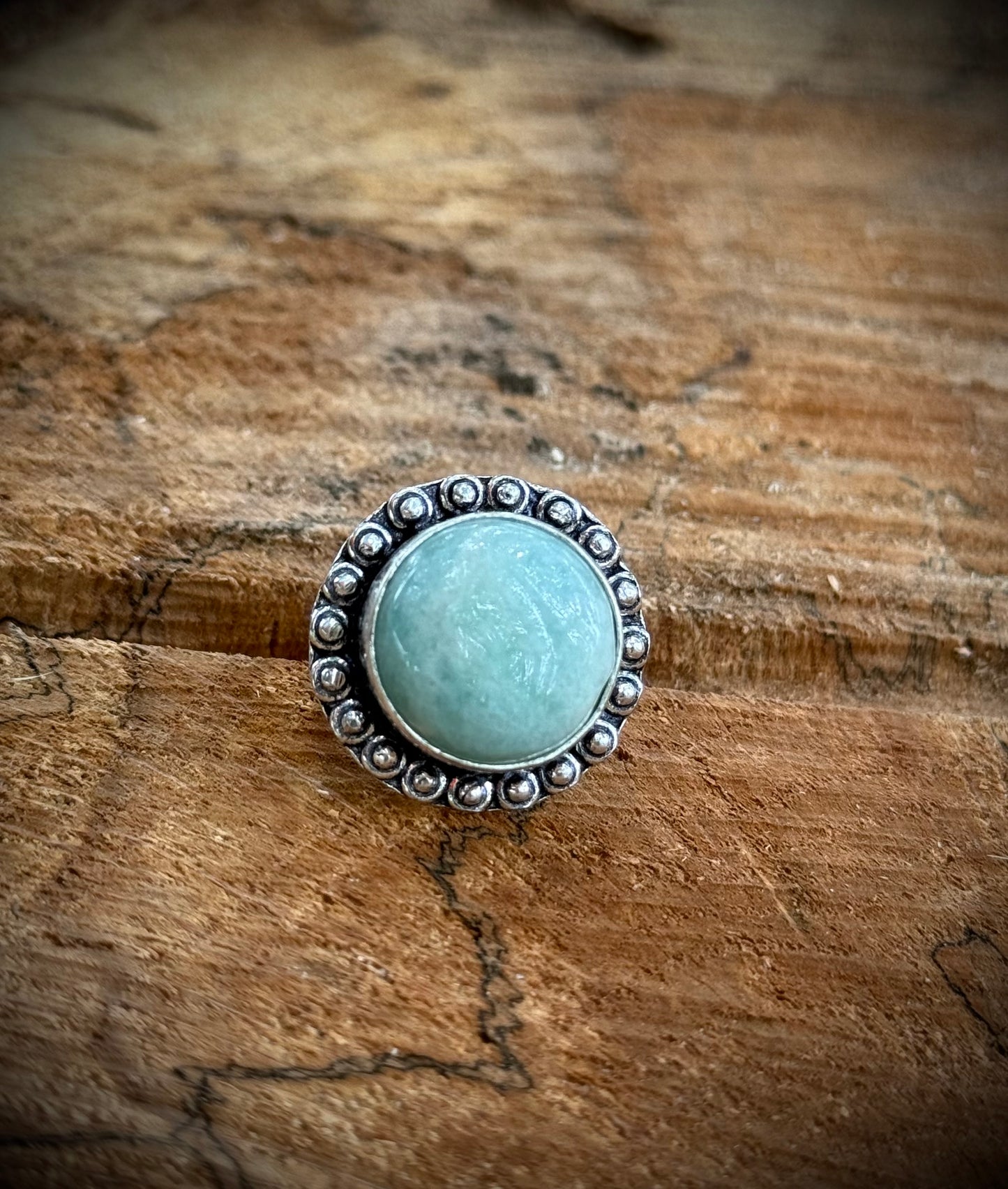 Amazon Jade Blossom Ring